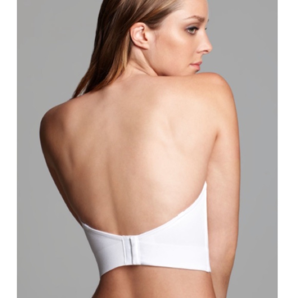 Le Mystere Short Line Bustier white 32B - Picture 8 of 9